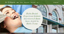 Desktop Screenshot of huttodental.com
